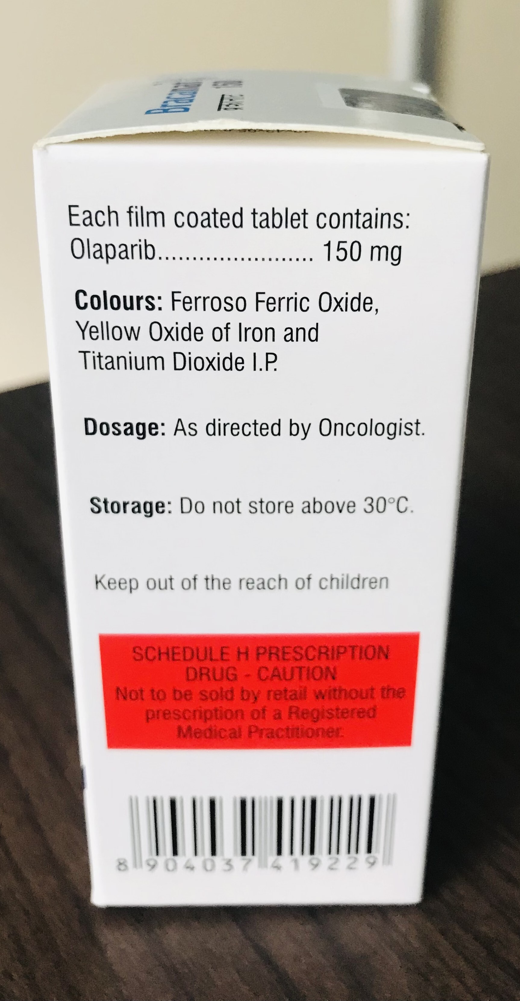150 mg Olaparib Tablets
