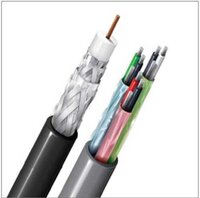 Electric Rubber Cable - Copper 0.5mm, 100 Meter Length | Black & Gray Pvc Insulation, Etfe Jacket, 600v Usage
