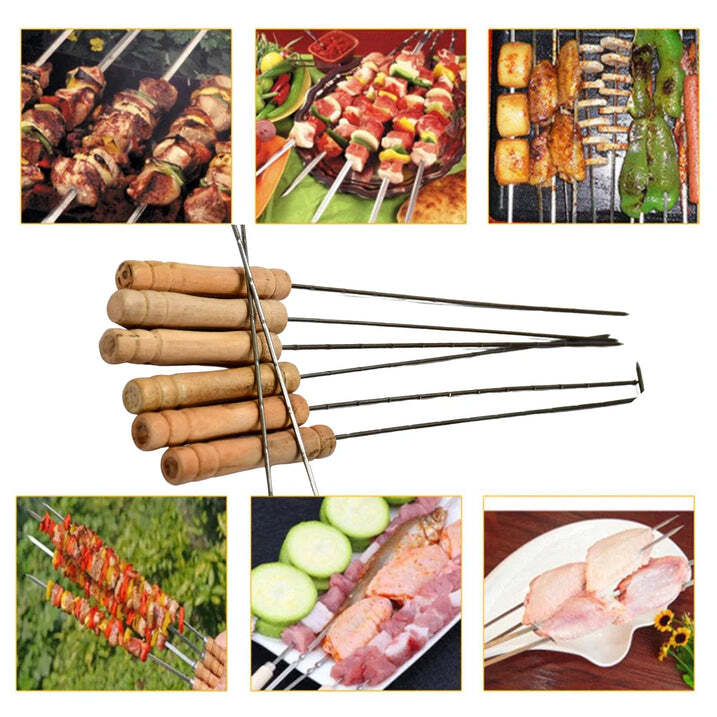 BARBECUE SKEWERS FOR BBQ TANDOOR