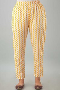 Pihu Yellow Cotton Kurti