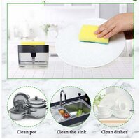 2 IN 1 SOAP PUMP DISPENSER FOR DISHWASHER LIQUID
