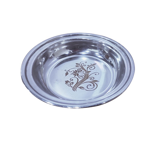 8.5 Inch Stainless Steel Dahibara Plate