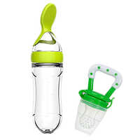90ml Spoon Fruit Feeder - Plastic | Personal Use For Infants & Babies, Easy-handle Design For Mess-free Feeding
