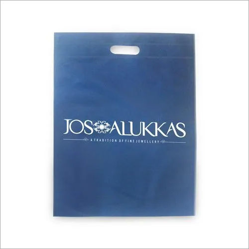 Blue Non Woven D Cut Bag