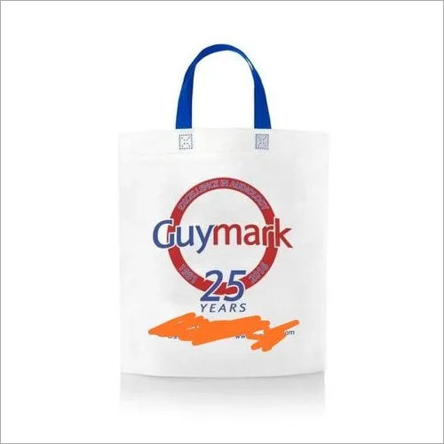 White Loop Handle Grocery Bag