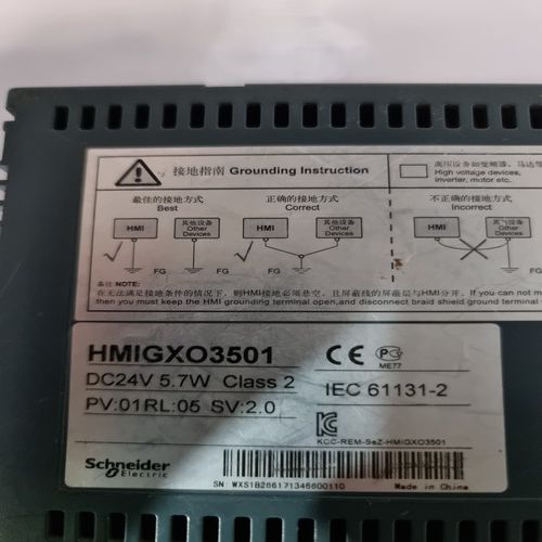 SCHNEIDER ELECTRIC HMIGXO3501 HMI