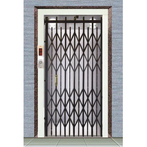 Stainless Steel Collapsible Elevator Doors