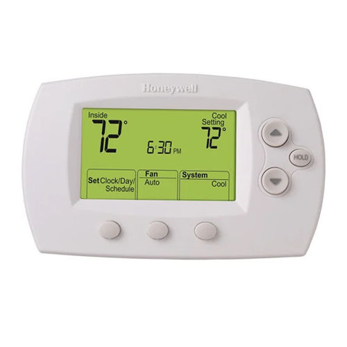 White Honeywell Digital Thermostat