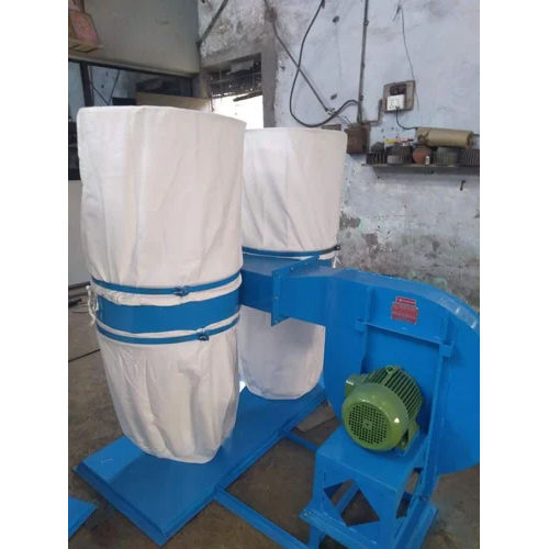 Industrial Dust Collector With Double Bag - Material: Mild Steel