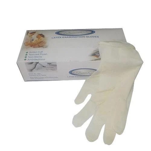 Light Powdered Latex Examination Gloves