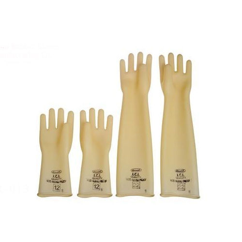 Rubber Alkali Resistant Gloves