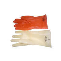 Post Mortem Gloves - Rubber, Full Fingered, Red | Unisex Design For Household Electrical Appliances, Gardening, Cleaning, Industrial Use