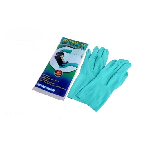 Sky Blue Chemical Resistant Gloves