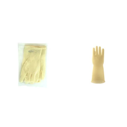 Post Mortem Gloves IN WHite Colour EXTRA THICK HEAVY QUALITY