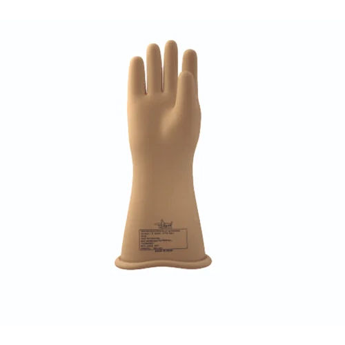 Electrical Seamless Rubber Hand Gloves