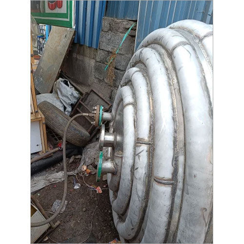 Ss 316 Double Limpat Coil Reactor Chemical Industry