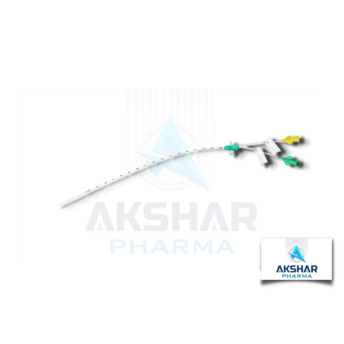 Double lumen umbilical catheter