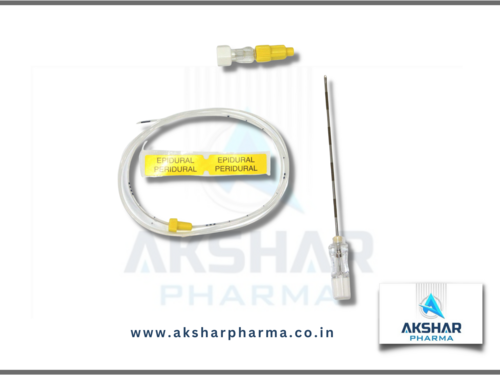 Set (Peripur catheter needle)