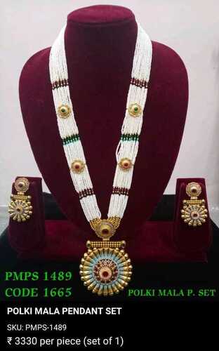 MEENAKARI POLKI LONG SETS