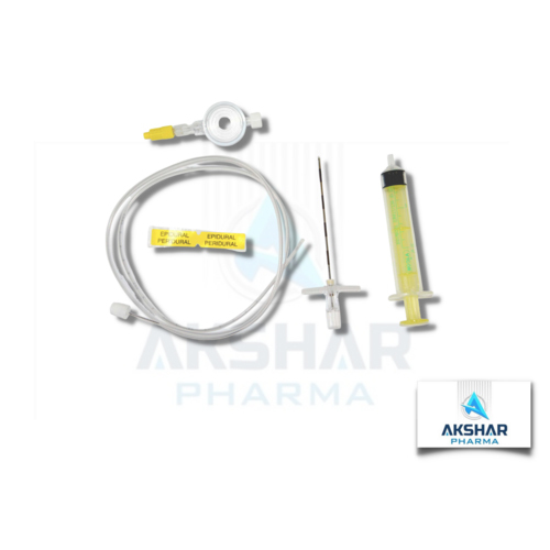 Epidural Catheter Mini Set (Peristyl Catheter/ Needle/ Filter/ Syringe) - Recommended For: Hospital