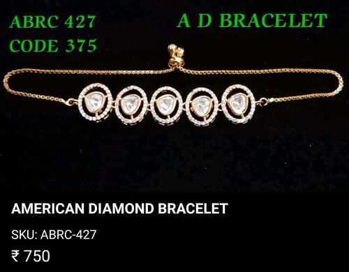 ROSE GOLD AMERICAN DIAMOND BRACELET