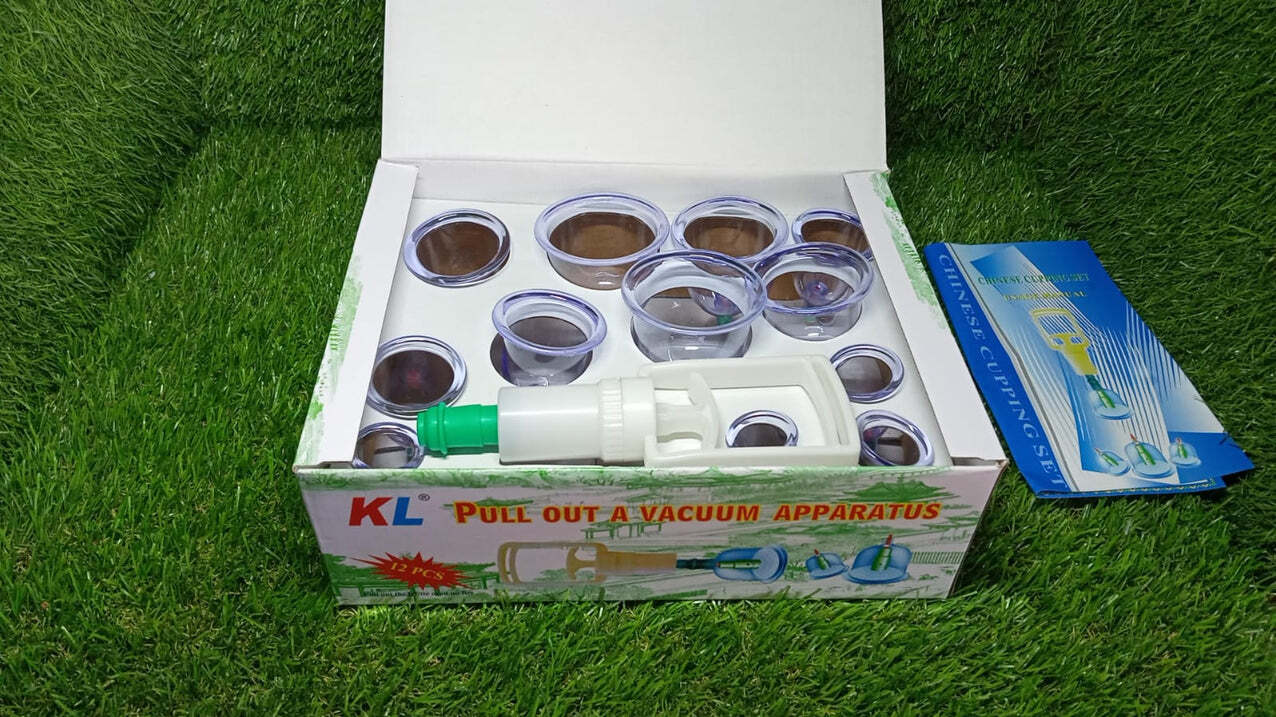 12PCS CUPS VACUUM CUPPING KIT