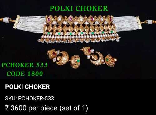 RAJWADI POLISH CHOKER SET