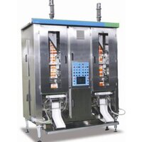 Ghee Pouch Packing Machine - Stainless Steel, Silver Color, 3 Phase Electric Drive | Automatic, Durable, Low Maintenance, High Efficiency, Rust Proof Finish