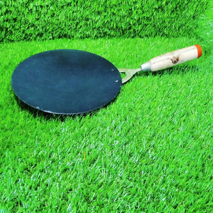 WOODEN HANDLE ROTI TAWA