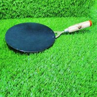 WOODEN HANDLE ROTI TAWA