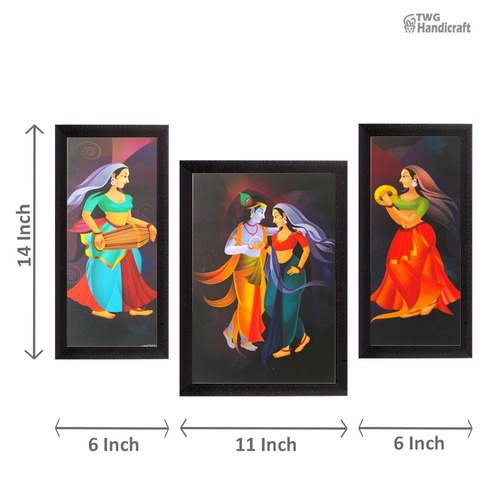 God Painting Set Of 3