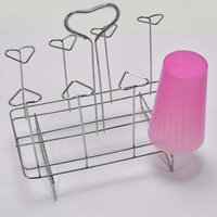 MULTIPURPOSE STAINLESS STEEL GLASS HOLDER