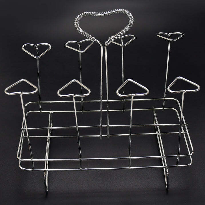 MULTIPURPOSE STAINLESS STEEL GLASS HOLDER