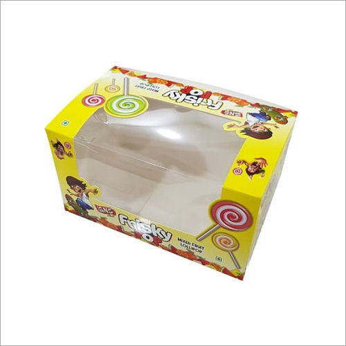 Glossy Lamination Cardboard Lollipop Display Box