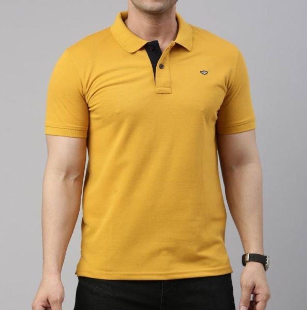 Cotton Polo T Shirt