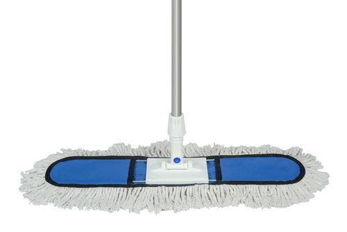 Blue And White 24 Inches Dry Mop  (Cotton) Full Set