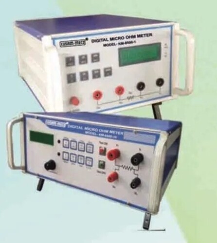 Dc Micro Ohm Meter Model Km 8500 To 10a