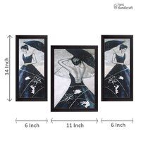 Beautiful Wall Hanging Set Of 3 Paintings