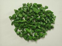 Natural Quartz Color Coated Beautiful Eco Friendly Color Green Aggregate Eco- Friendly Decorative Stone Crumb Quartz Marble Price Per Ton