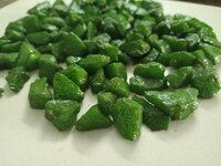 natural quartz color coated beautyful color green aggregate eco- friendly  decorative stone crumb quartz marble price per ton