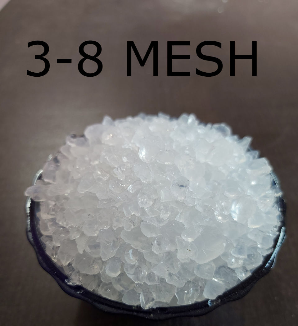White Silica Gel 5-8 Mesh Size