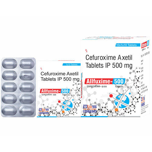 500Mg Cefuroxime Axetil Tablets Ip