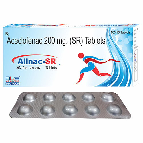 200Mg Aceclofenac Tablets