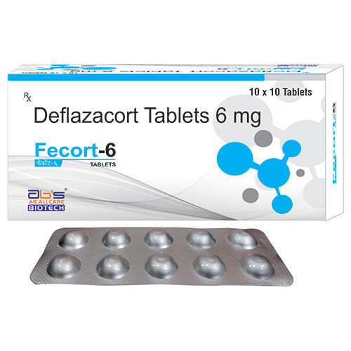 6Mg Deflazacort Tablets General Medicines