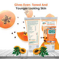 Papaya Face Wash - 70ml Smooth Texture, All Skin Types, Smudge Proof