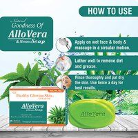 75G Allovera And Neem Soap