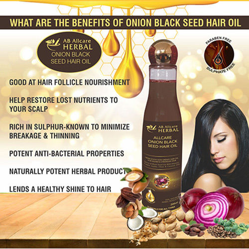 Onion Black Seed Hair Oil