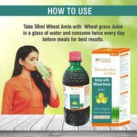 500Ml Amla With Wheat Grass Juice