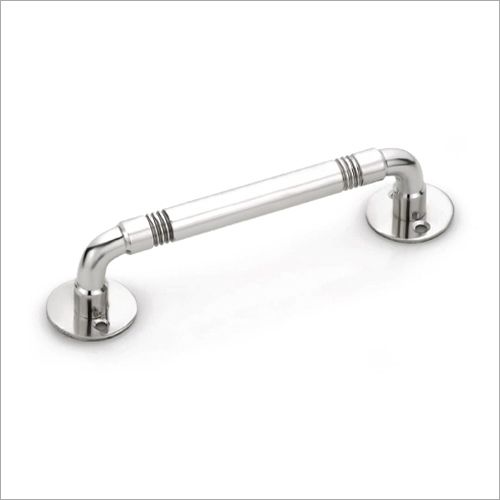 SAM 059 Door Handle - Stainless Steel, Customized Size, Silver | Contemporary Design, Latch-Activated, Compatible with Locking Mechanisms