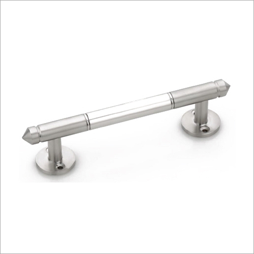 SAM 060 Door Handle - Stainless Steel Customized Size Silver | Ergonomic Knurled Design for Enhanced Grip Versatile Operating Systems